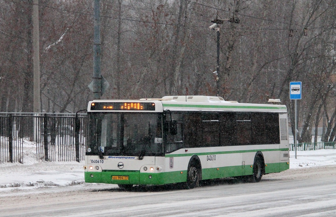 Москва, ЛиАЗ-5292.21 № 040610