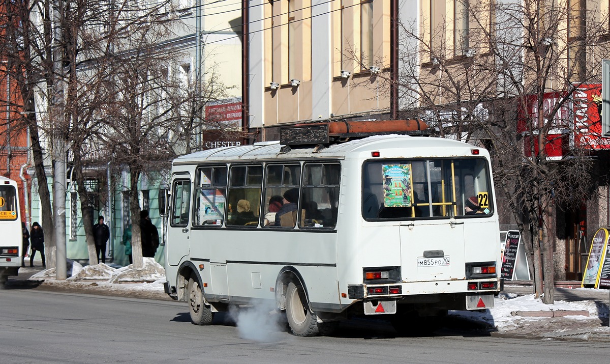 Томская область, ПАЗ-3205-110 № М 855 РО 70