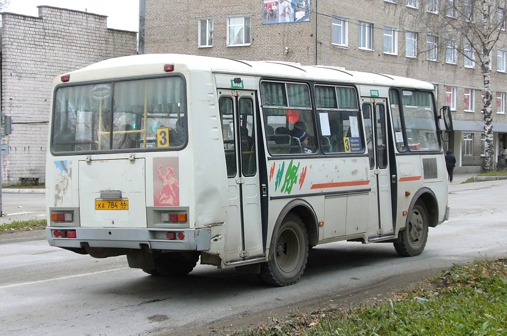 Свердловская область, ПАЗ-32054 № КА 784 66