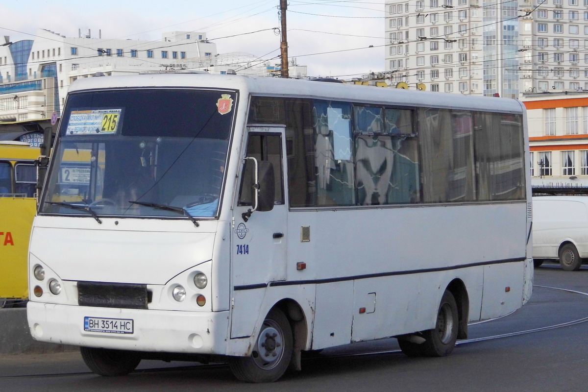 Одесская область, I-VAN A07A-30 № 7414