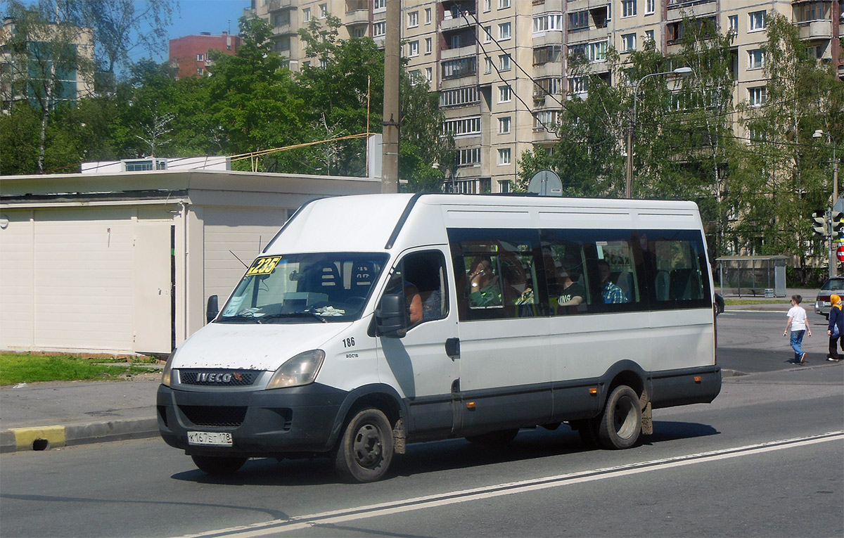 Saint Petersburg, Nizhegorodets-2227UT (IVECO Daily) # К 167 ЕТ 178