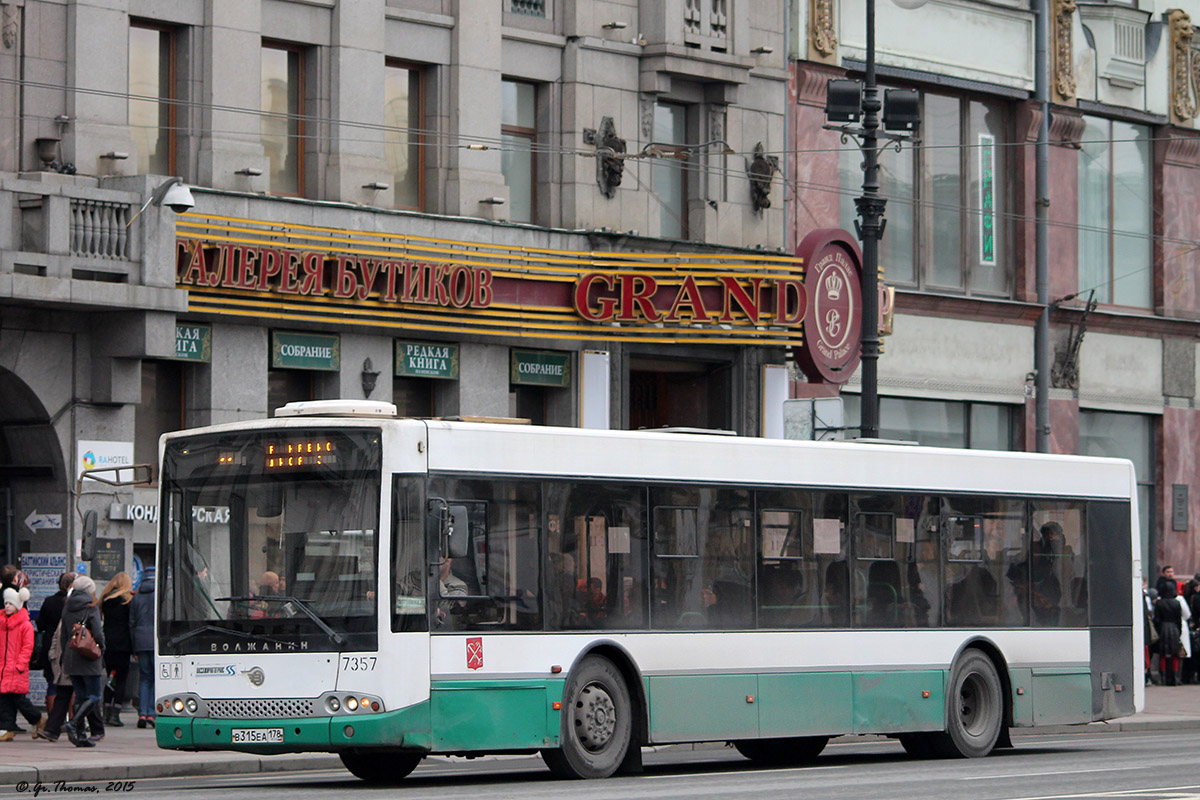 Санкт-Петербург, Волжанин-5270-20-06 "СитиРитм-12" № 7357