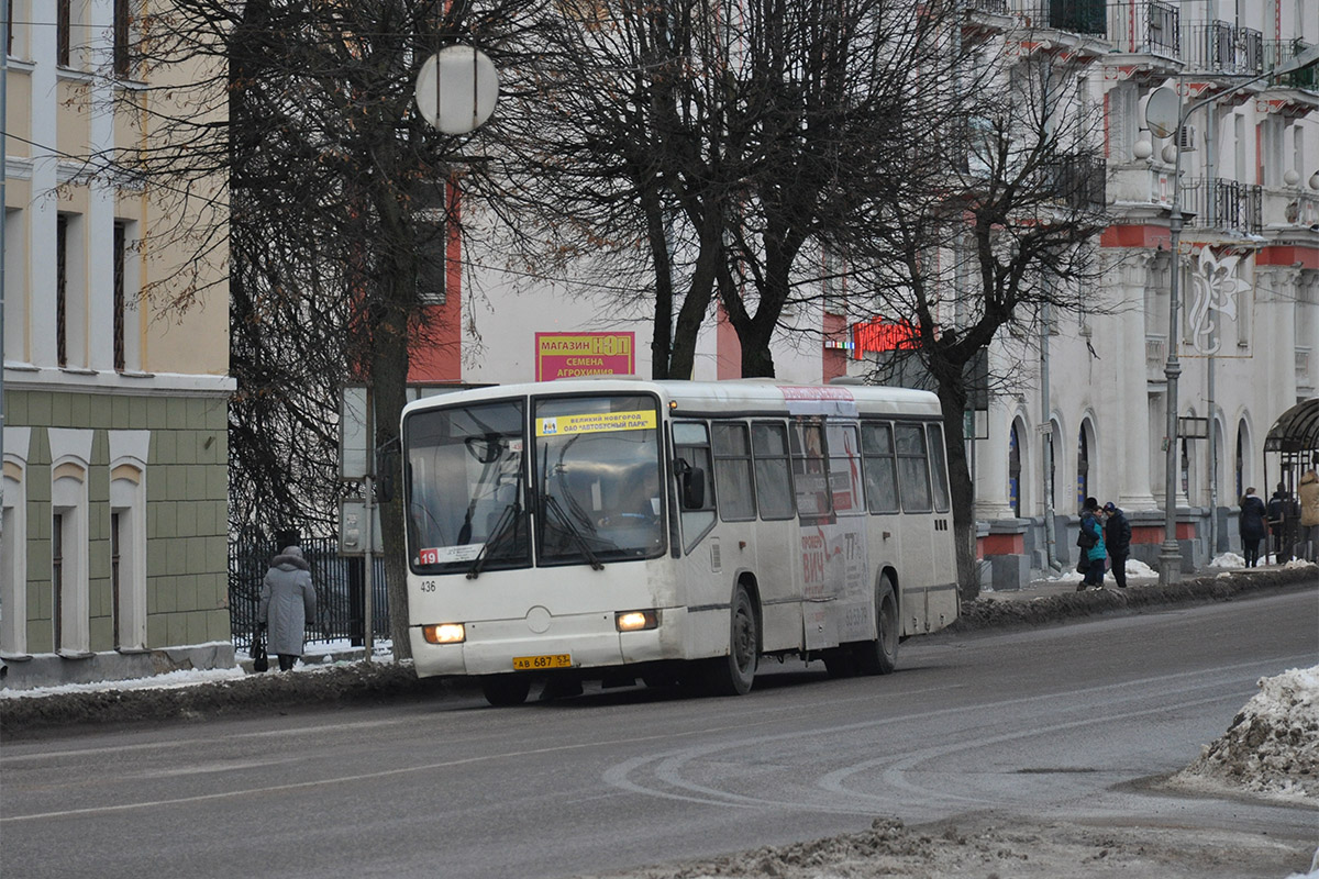 Новгородская область, Mercedes-Benz O345 № 436