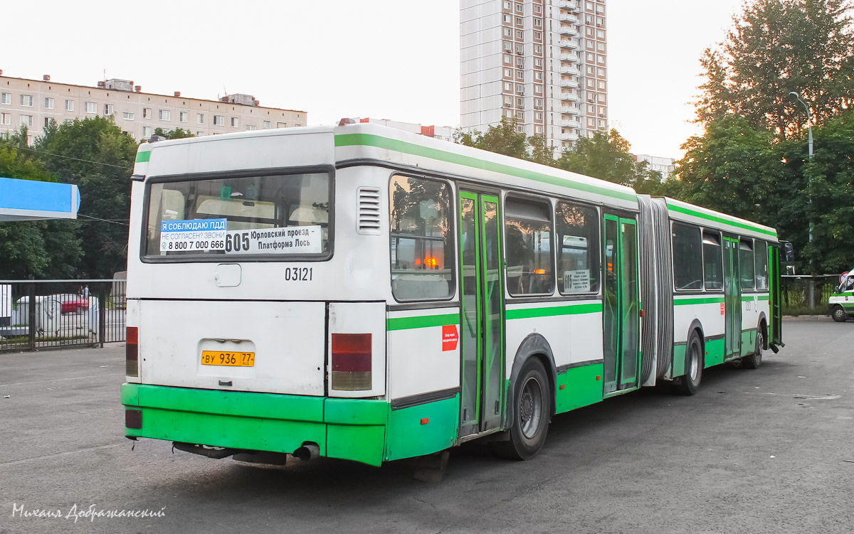 Москва, Ikarus 435.17 № 03121