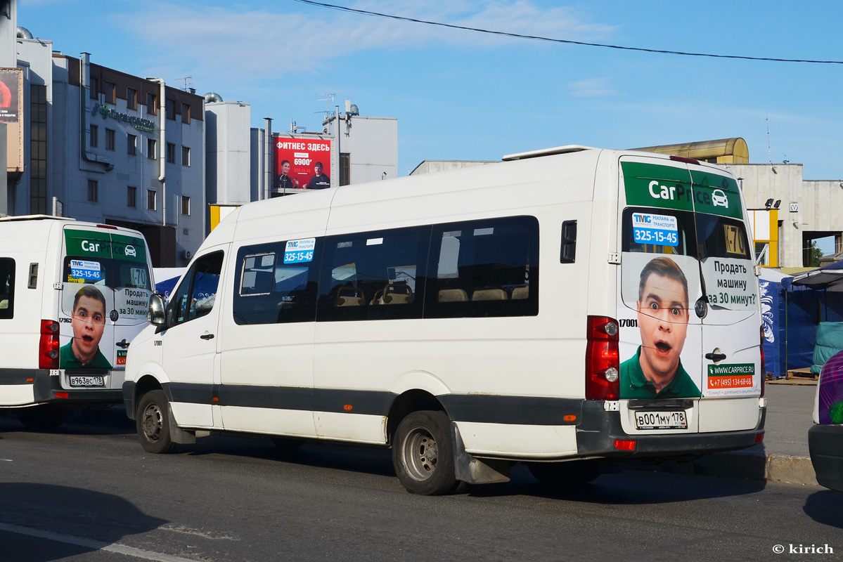 Санкт-Петербург, БТД-2219 (Volkswagen Crafter) № В 001 МУ 178