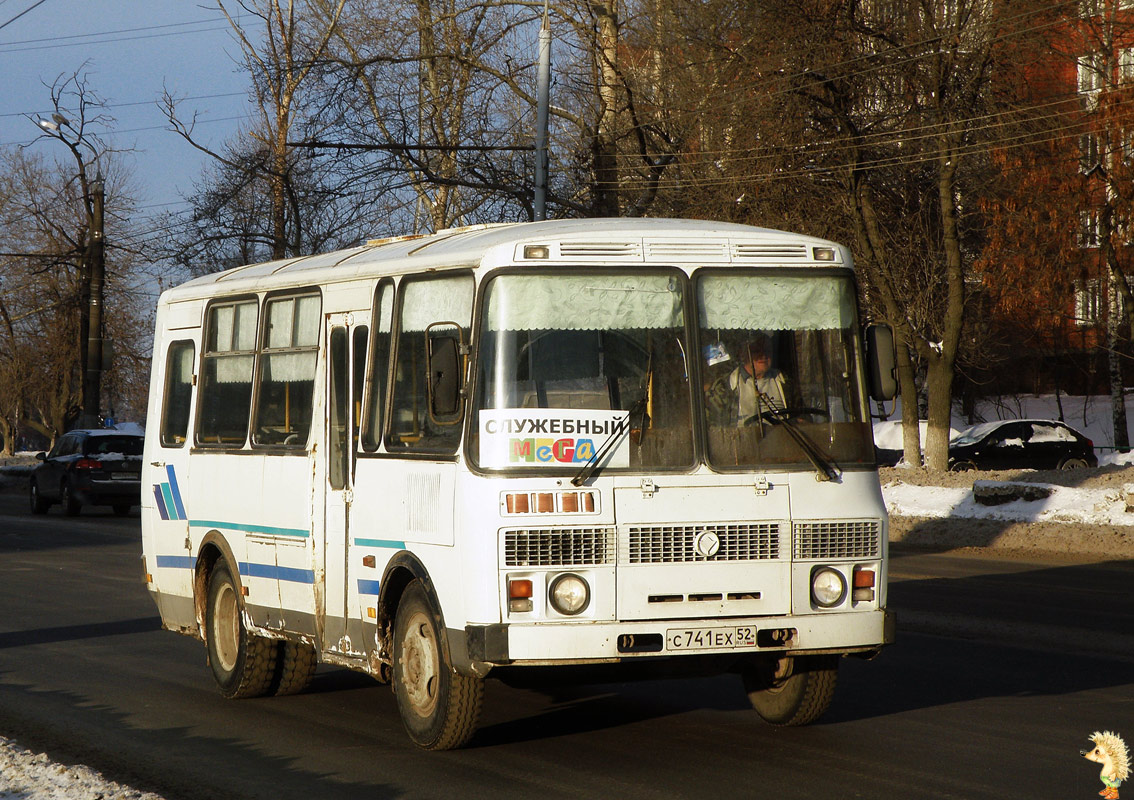 Нижегородская область, ПАЗ-32053 № С 741 ЕХ 52