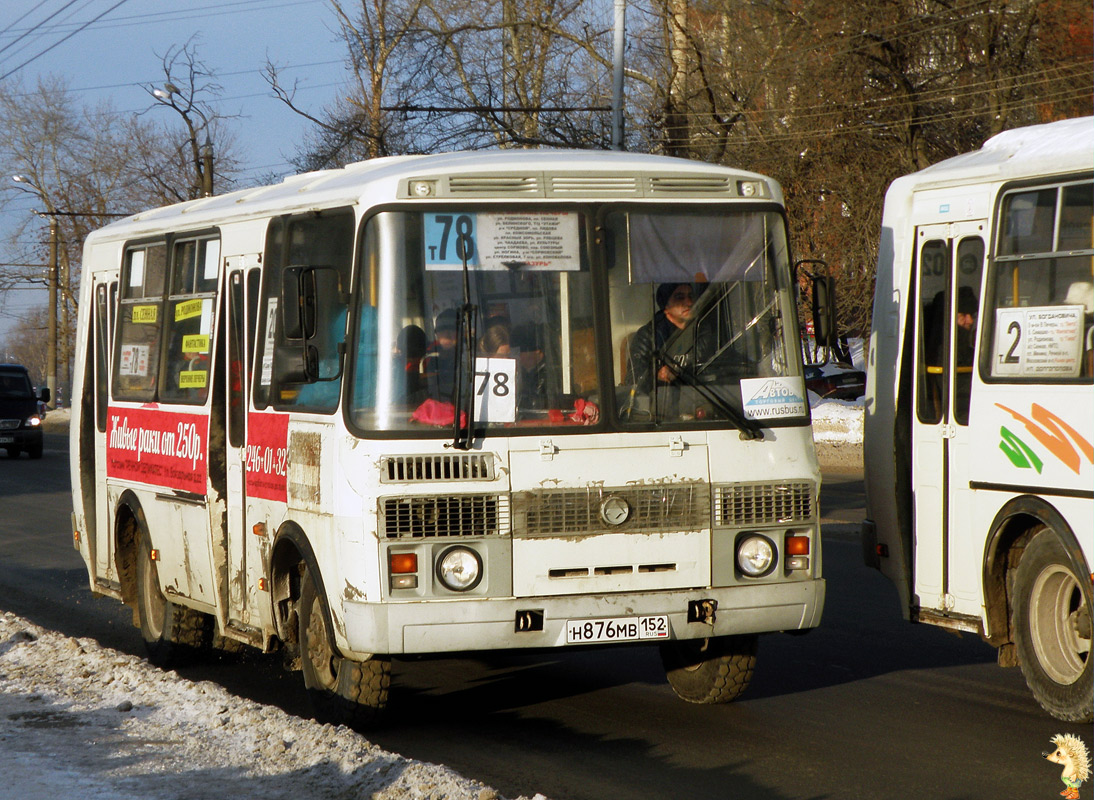 Нижегородская область, ПАЗ-32054 № Н 876 МВ 152