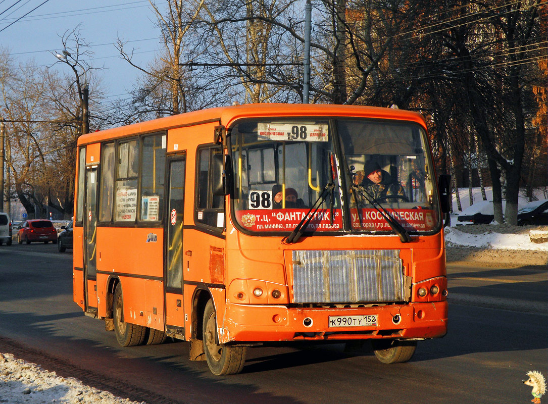 Нижегородская область, ПАЗ-320402-05 № К 990 ТУ 152