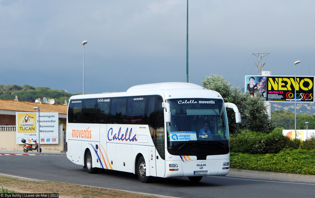 Hiszpania, MAN R07 Lion's Coach RHC**4 Nr 529