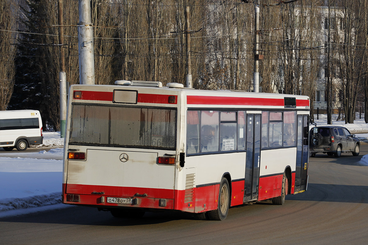 Пензенская область, Mercedes-Benz O405N № О 478 ОУ 58