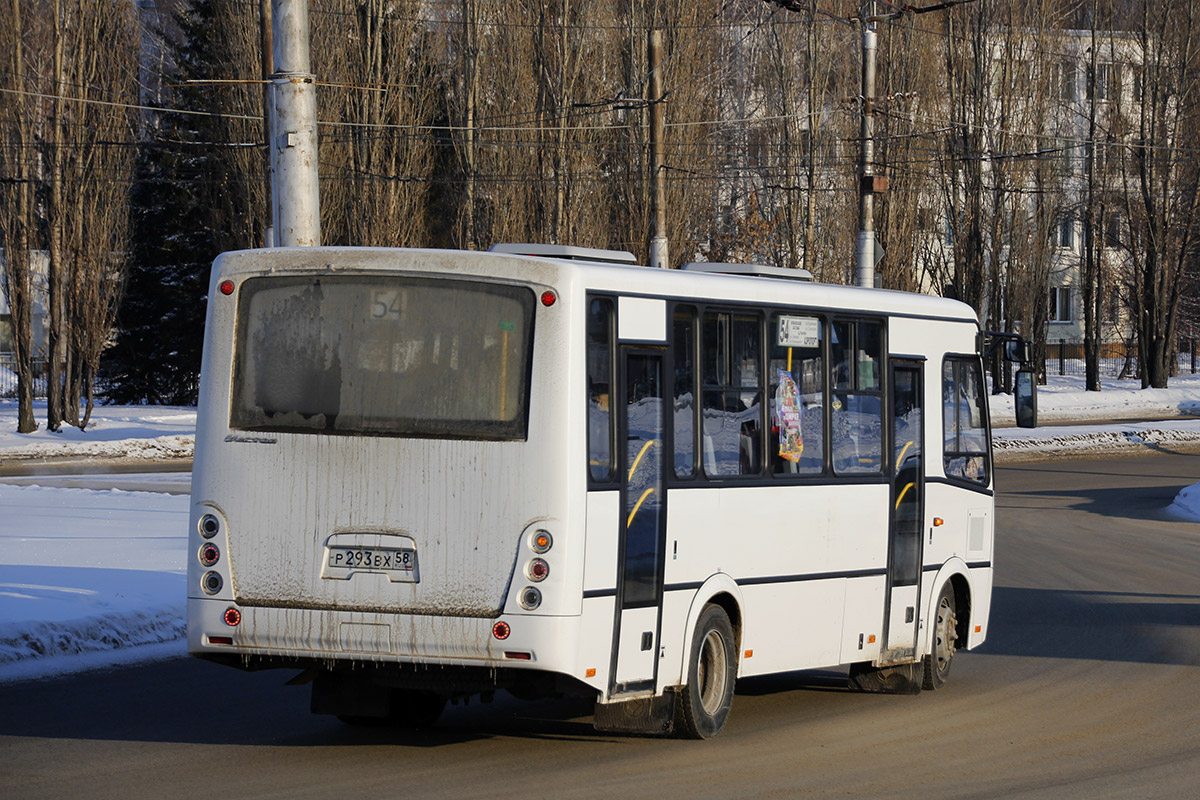 Пензенская область, ПАЗ-320412-04 "Вектор" № Р 293 ВХ 58