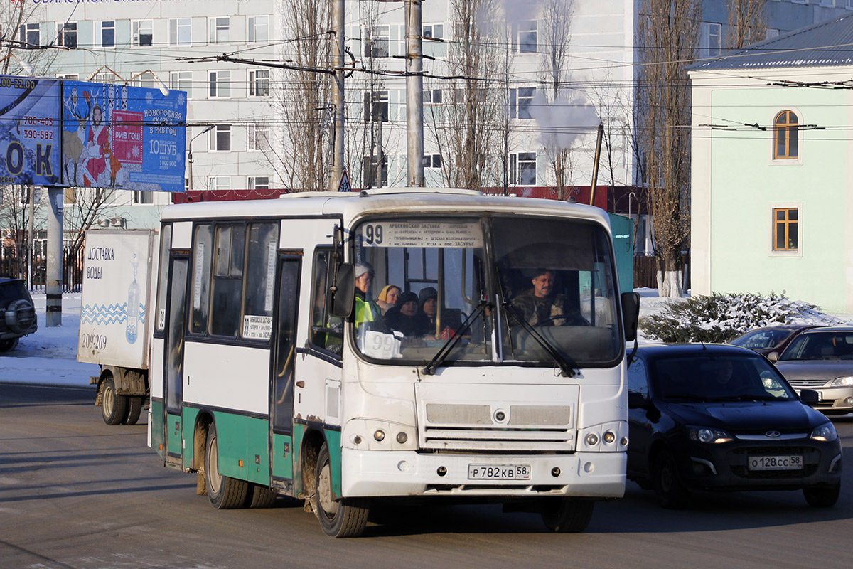 Пензенская область, ПАЗ-320402-03 № Р 782 КВ 58