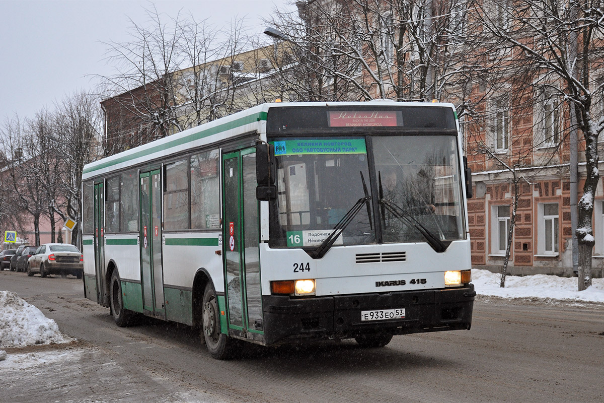 Новгородская область, Ikarus 415.33 № 244