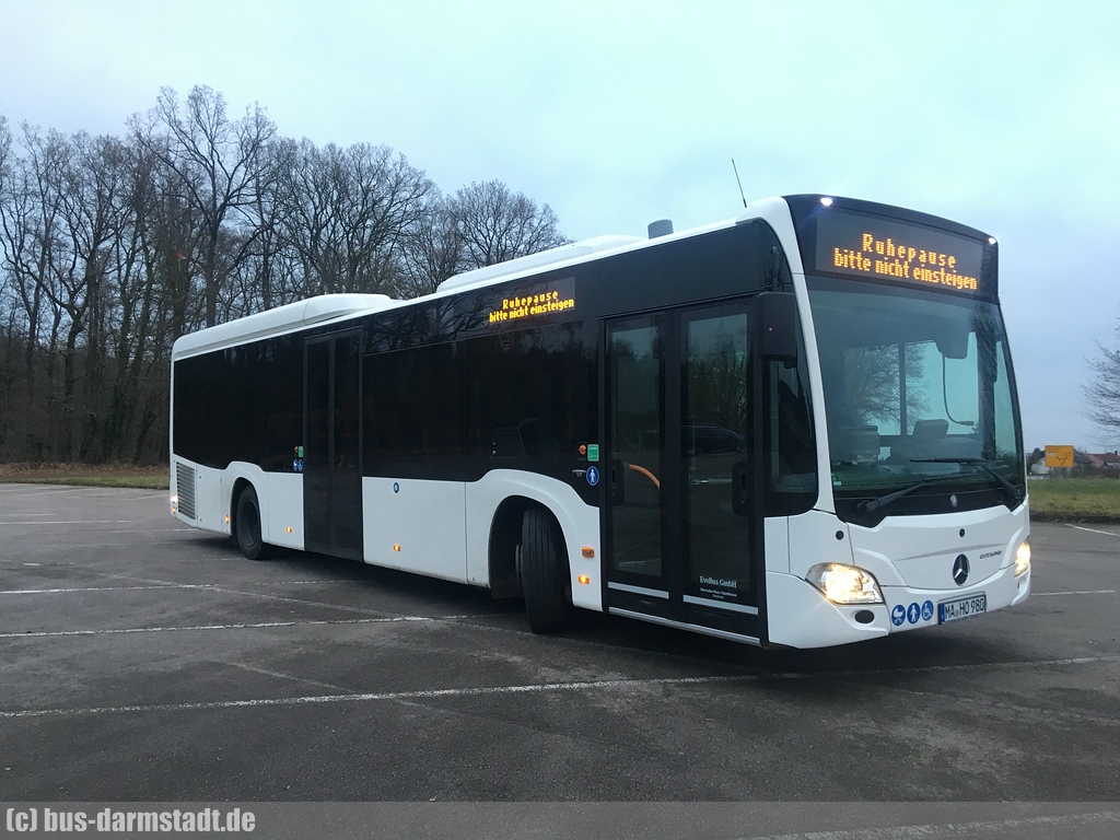 Гессен, Mercedes-Benz Citaro C2 LE № MA-HO 980