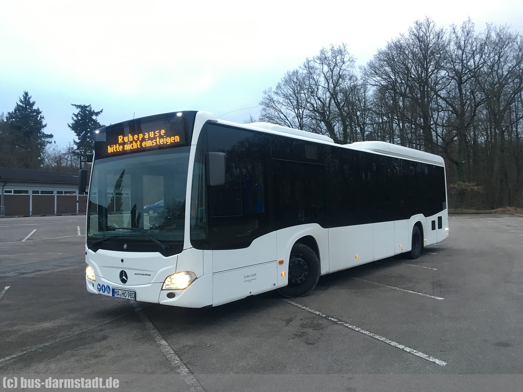 Гессен, Mercedes-Benz Citaro C2 LE № MA-HO 980