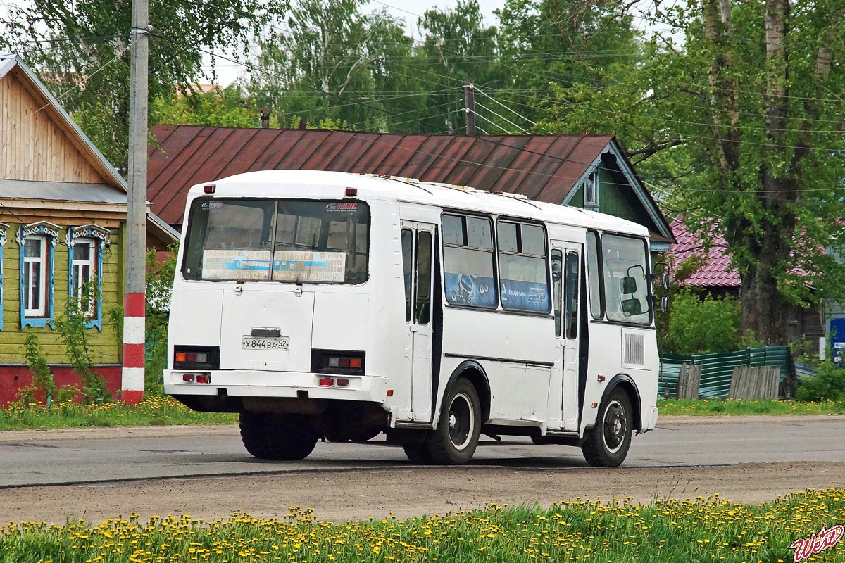 Нижегородская область, ПАЗ-32053 № Х 844 ВА 52