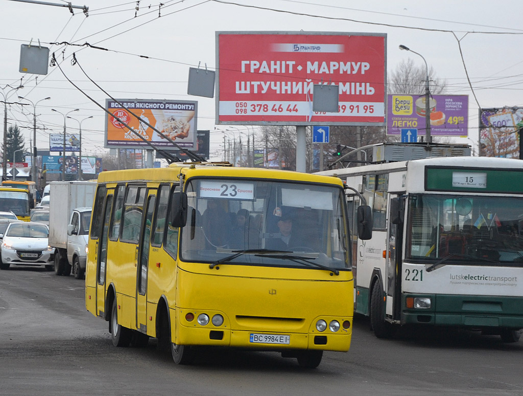 Волынская область, Богдан А092 (Y99-C39) № BC 9984 EI