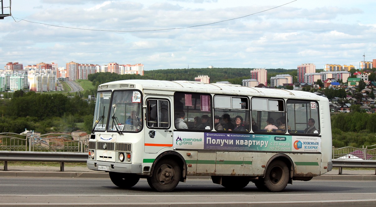 Томская область, ПАЗ-32054 № Е 498 ХА 70