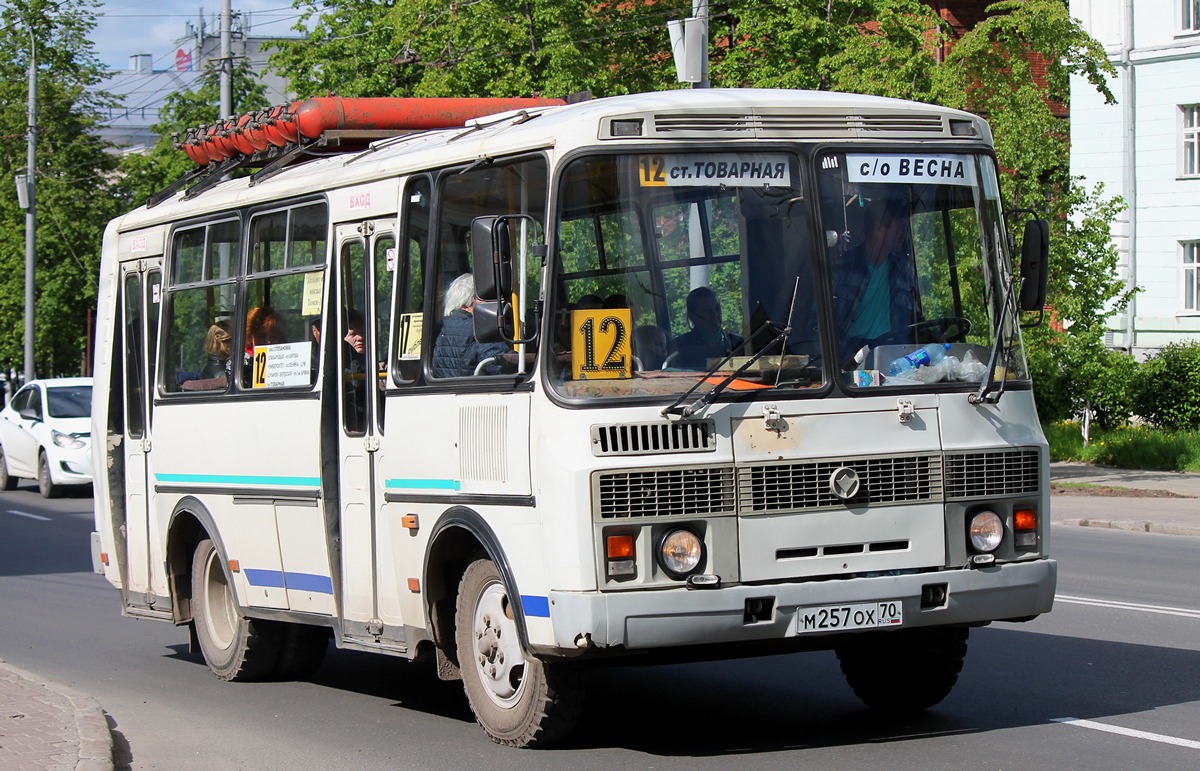 Томская область, ПАЗ-32053 № М 257 ОХ 70