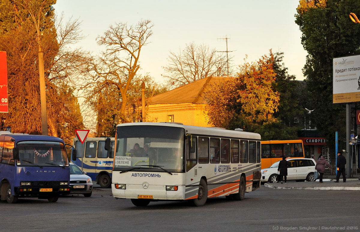 Днепропетровская область, Mercedes-Benz O345 № AE 0828 AB