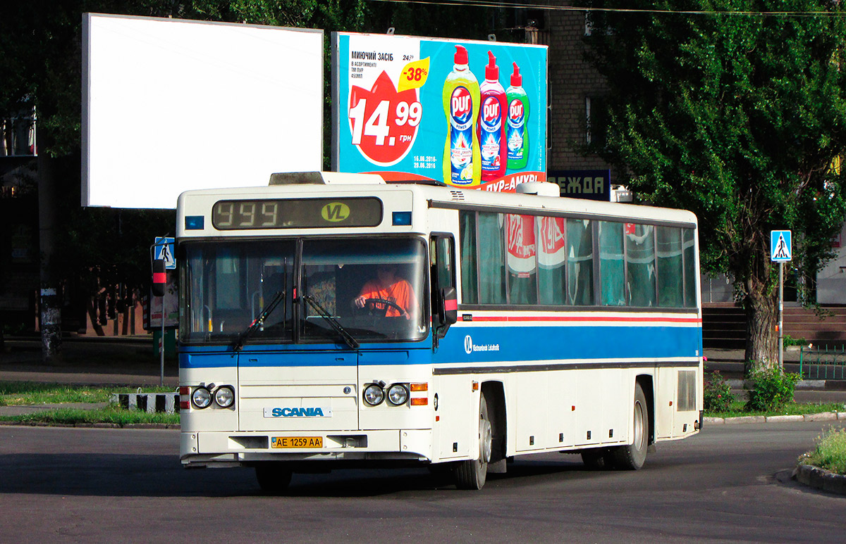 Dnepropetrovsk region, Scania CK113CLB # AE 1259 AA