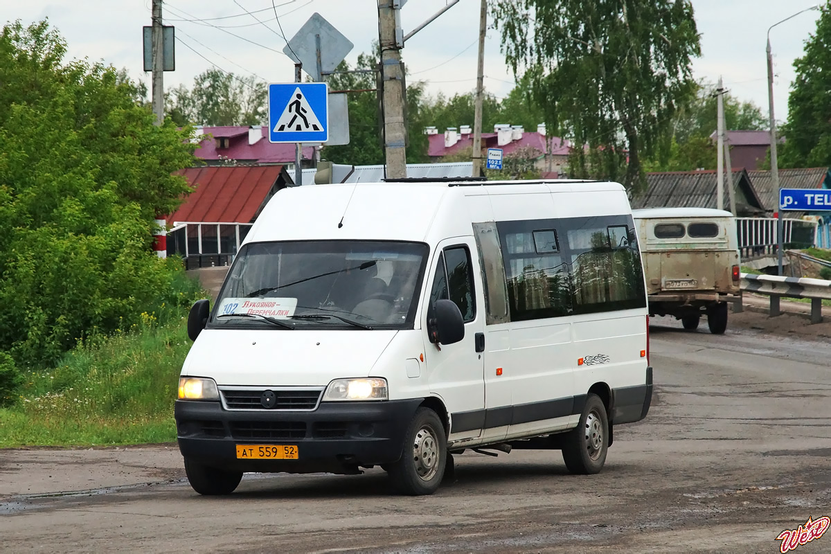 Нижегородская область, FIAT Ducato 244 CSMMC, -RT № АТ 559 52