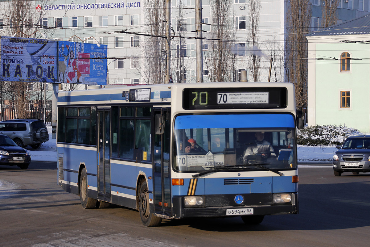 Пензенская область, Mercedes-Benz O405N2 № О 694 МК 58