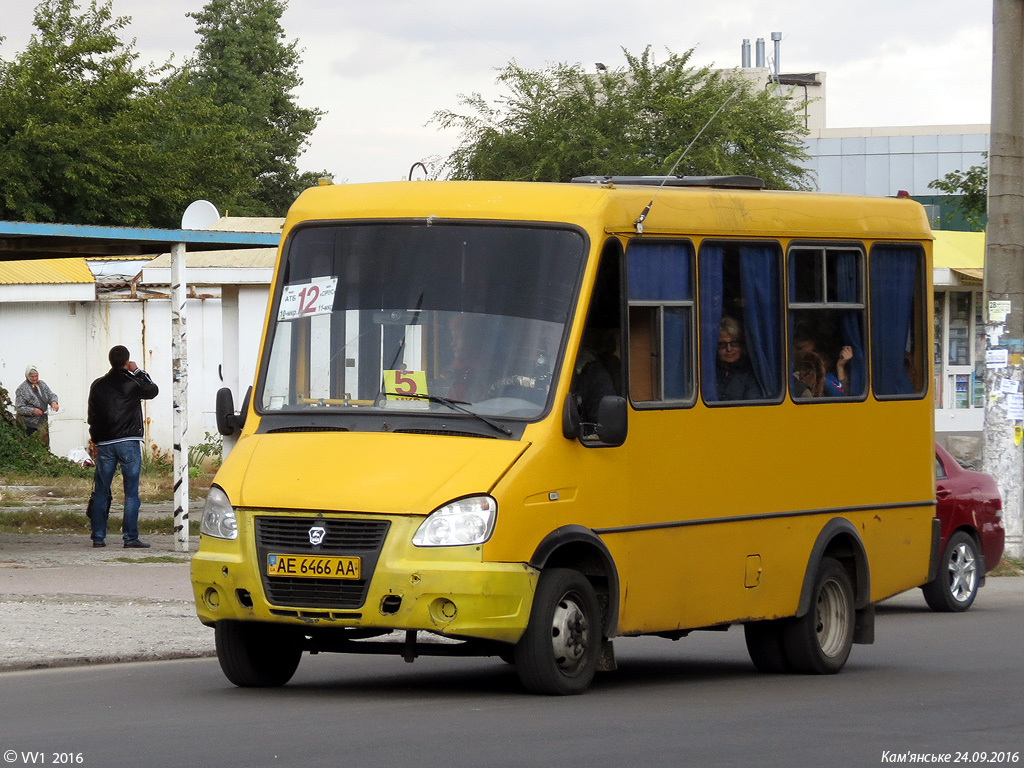 Днепропетровская область, БАЗ-2215 "Дельфин" № AE 6466 AA