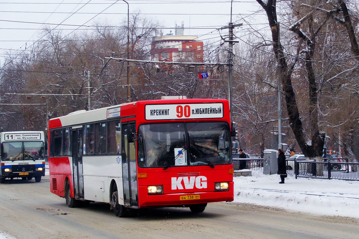 Саратовская область, Mercedes-Benz O405 № ВА 738 64