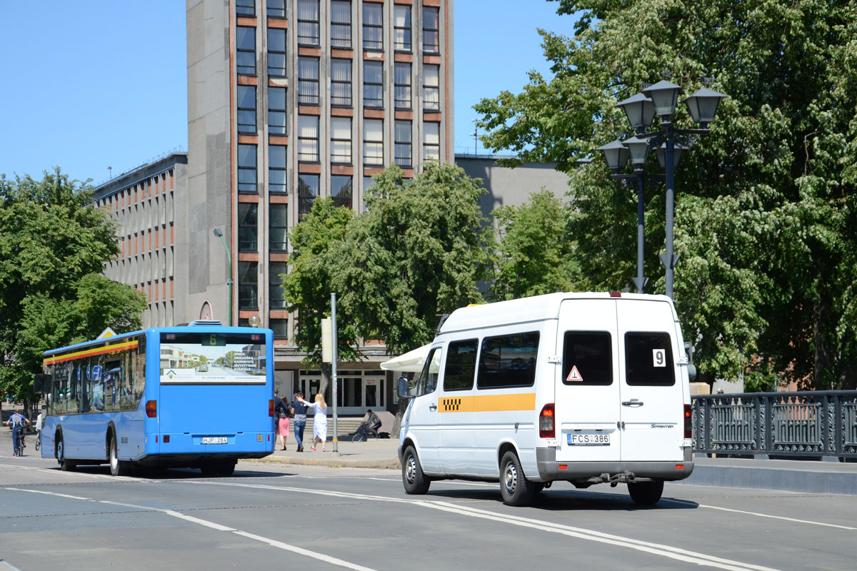 Литва, Mercedes-Benz O530 Citaro № HJP 264; Литва, Mercedes-Benz Sprinter W903 313CDI № FCS 386