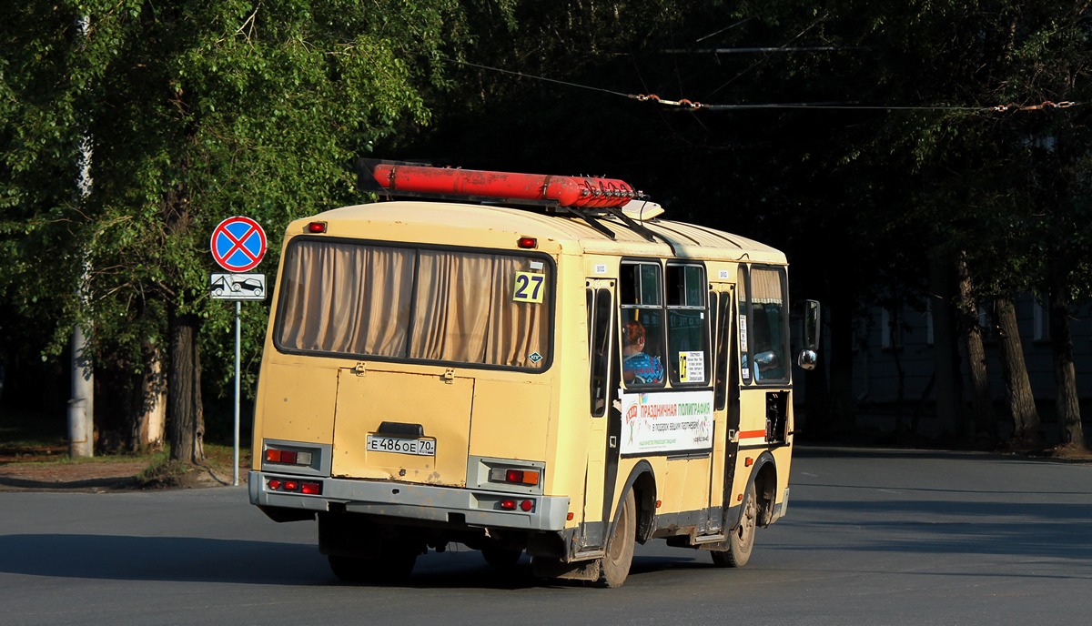 Томская область, ПАЗ-32054 № Е 486 ОЕ 70