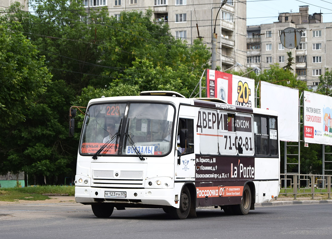 Тверская область, ПАЗ-320402-03 № К 123 РН 69