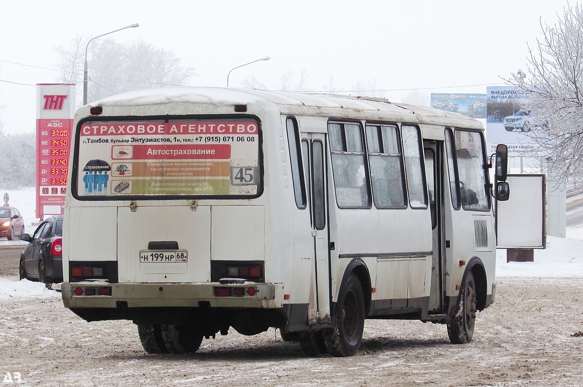 Тамбовская область, ПАЗ-4234 № Н 199 НР 68