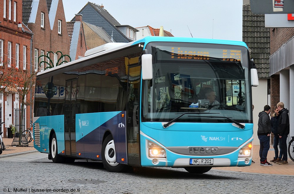 Шлезвиг-Гольштейн, IVECO Crossway LE LINE 12M № NF-R 201