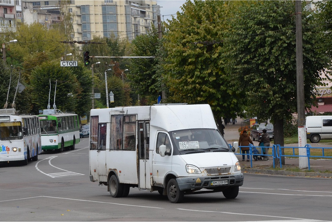 Житомирская область, Рута 20 № AM 2208 BM