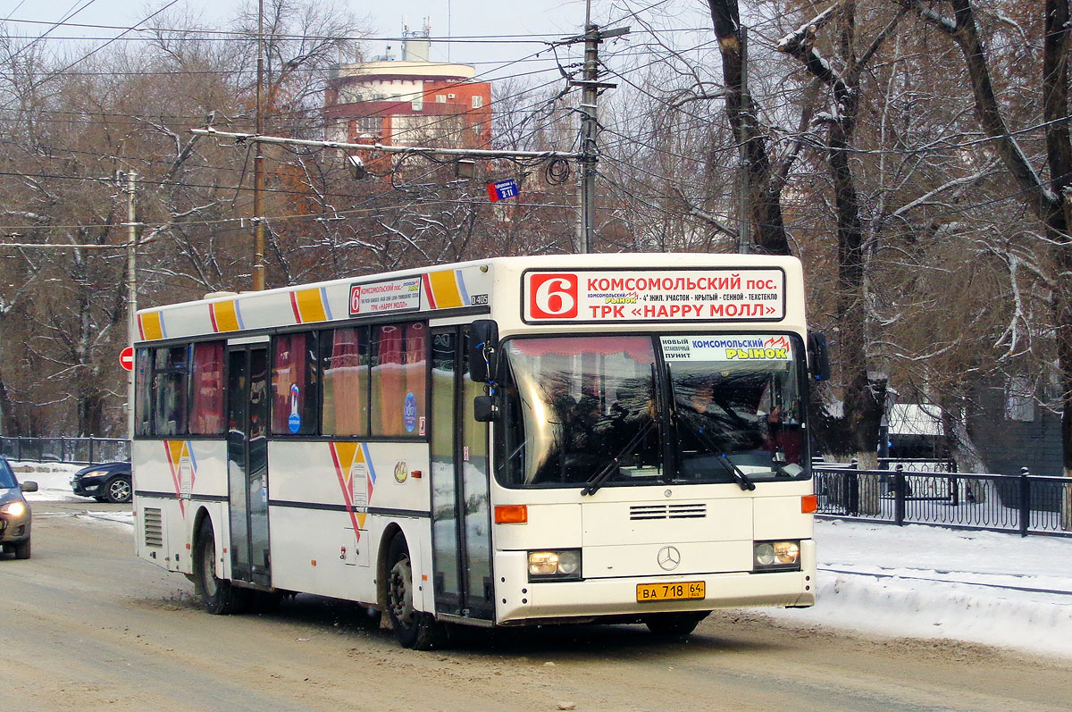 Саратовская область, Mercedes-Benz O405 № ВА 718 64