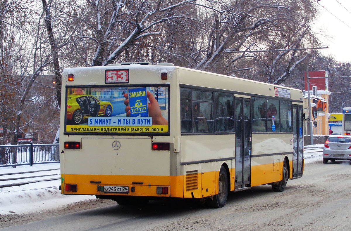 Саратовская область, Mercedes-Benz O405 № О 943 ХТ 26