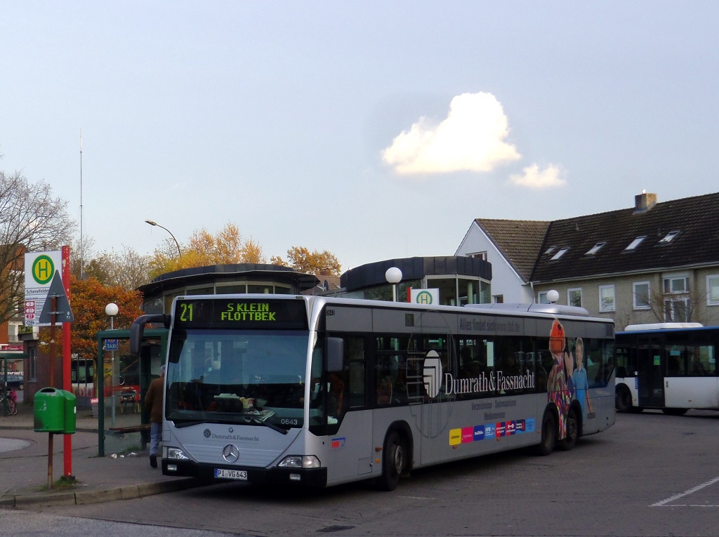 Гамбург, Mercedes-Benz O530L Citaro L № 0643