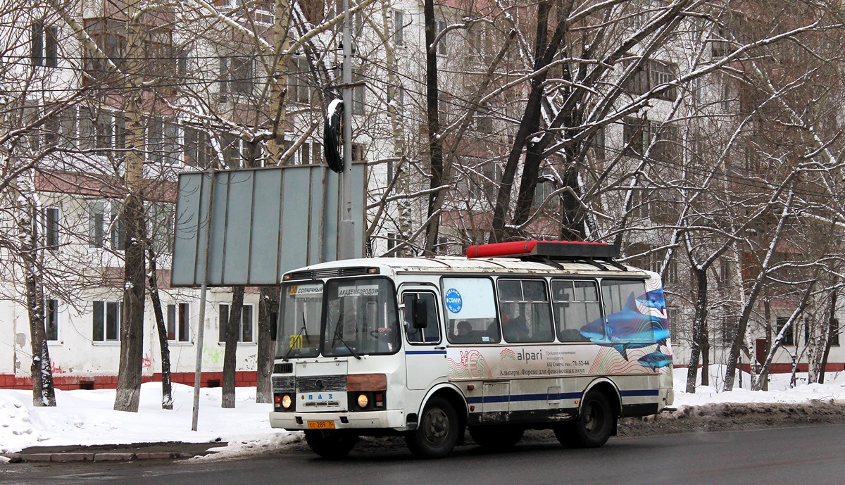 Томская область, ПАЗ-3205-110 № СС 289 70