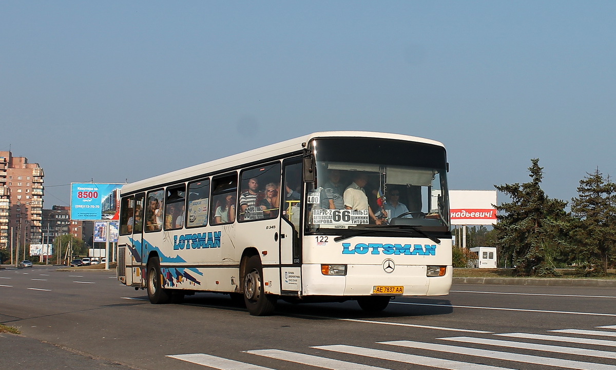 Dnipropetrovská oblast, Mercedes-Benz O345 č. 122