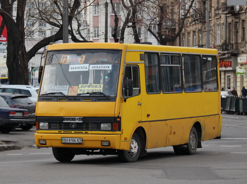 Одесская область, БАЗ-А079.14 "Подснежник" № BH 8106 AT