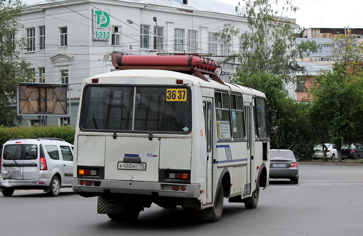 Томская область, ПАЗ-32054 № К 450 ЕС 70