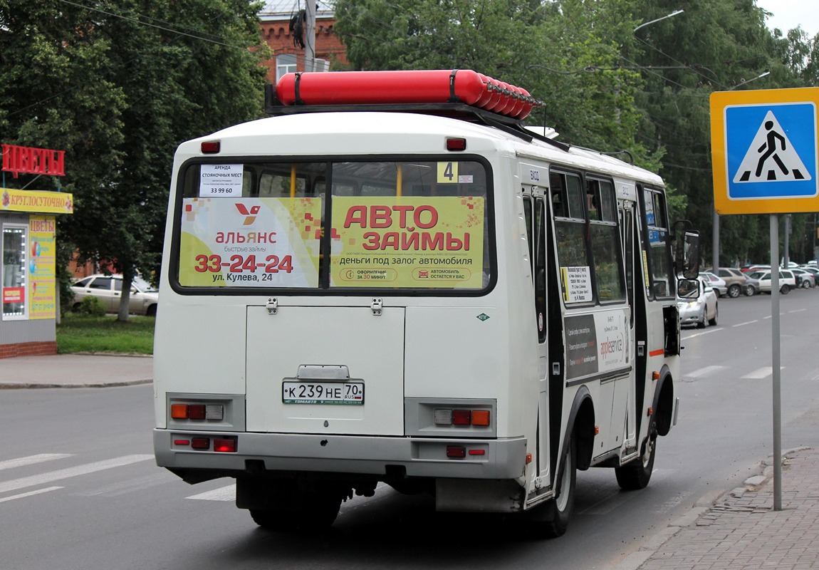 Томская область, ПАЗ-32054 № К 239 НЕ 70