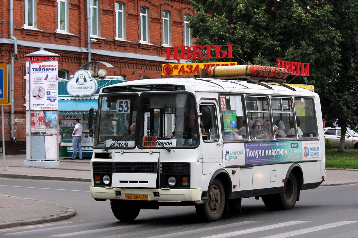 Томская область, ПАЗ-32054 № ВС 084 70