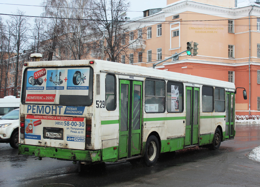 Ярославская область, ЛиАЗ-5256.30 № 529