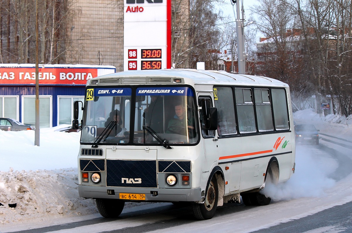 Томская область, ПАЗ-32054 № ВС 614 70