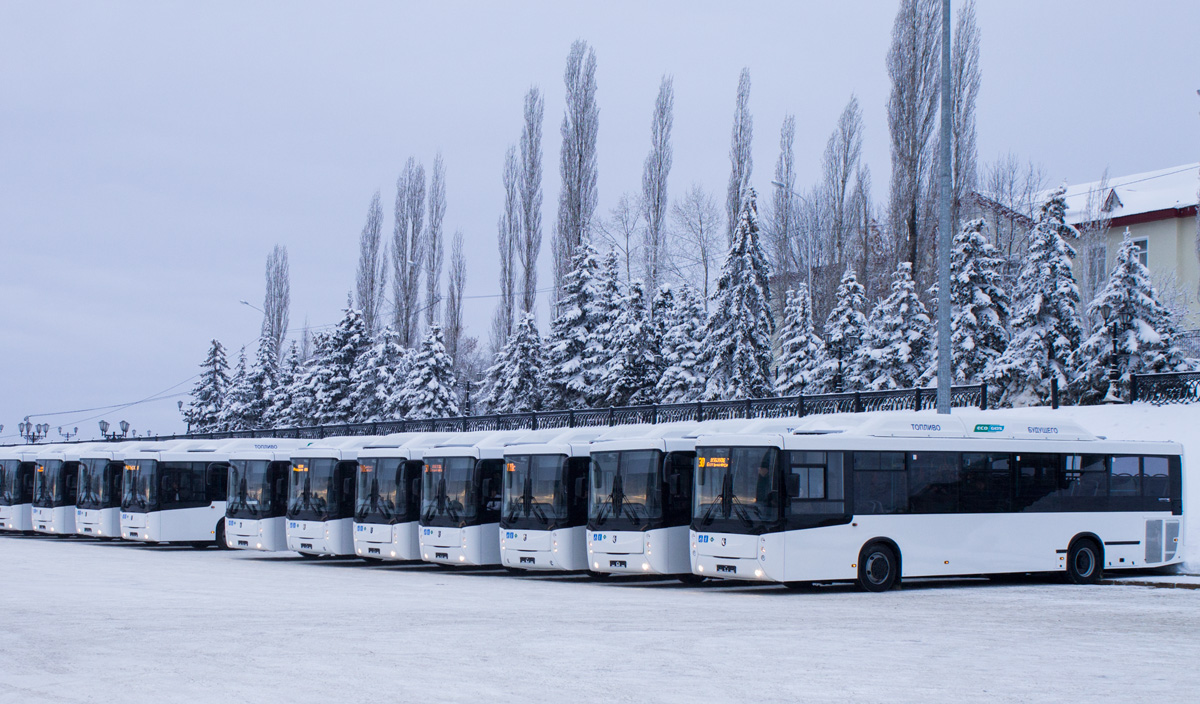 Bashkortostan — Presentation of new buses for Bashavtotrans