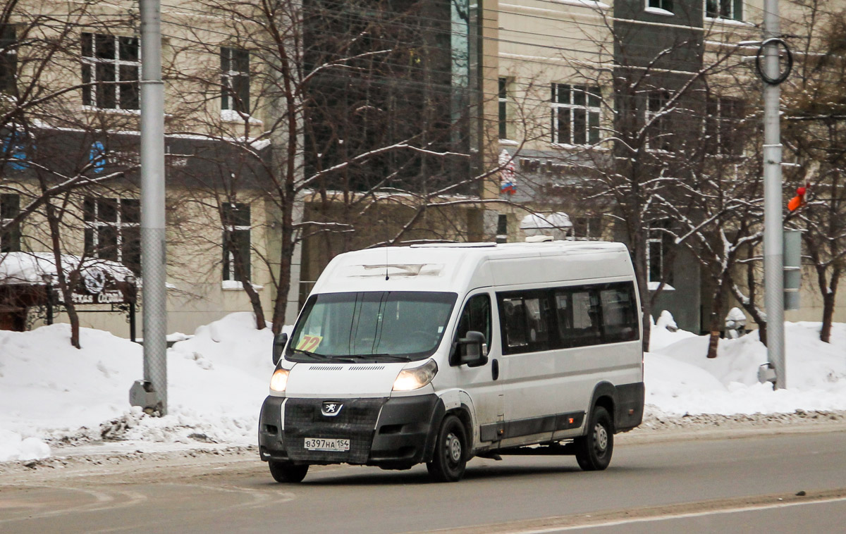 Новосибирская область, Нижегородец-2227SK (Peugeot Boxer) № В 397 НА 154