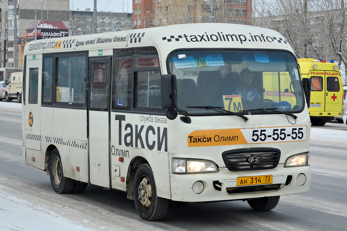 Тюменская область, Hyundai County SWB C08 (РЗГА) № АН 314 72