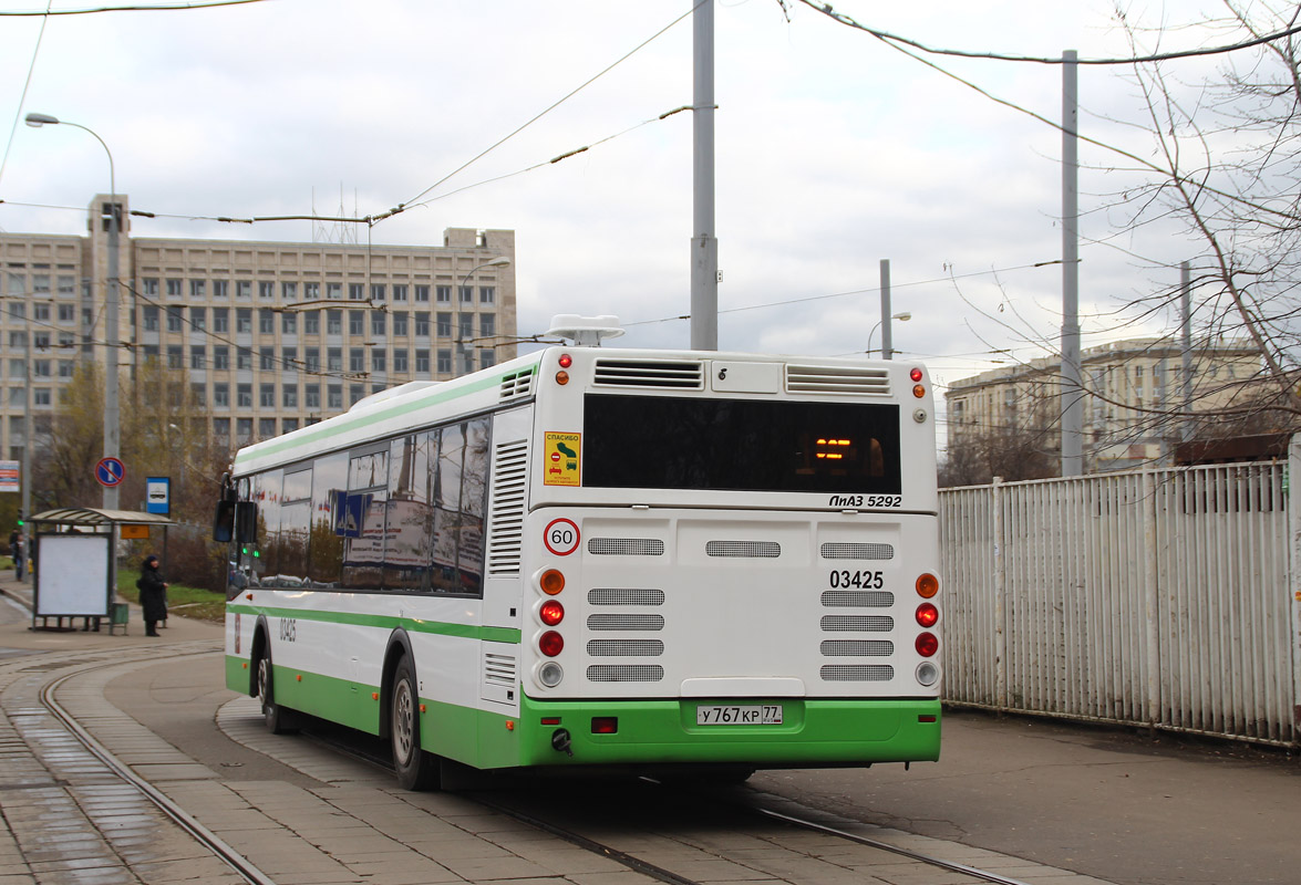 Москва, ЛиАЗ-5292.22 (2-2-2) № 03425